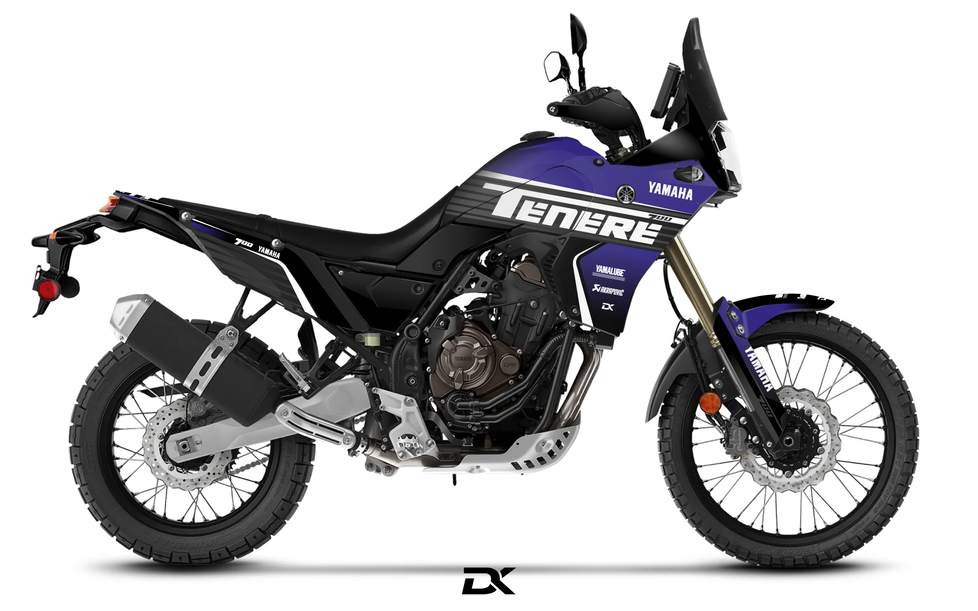 Kit Déco Routière TENERE 700 BLEU