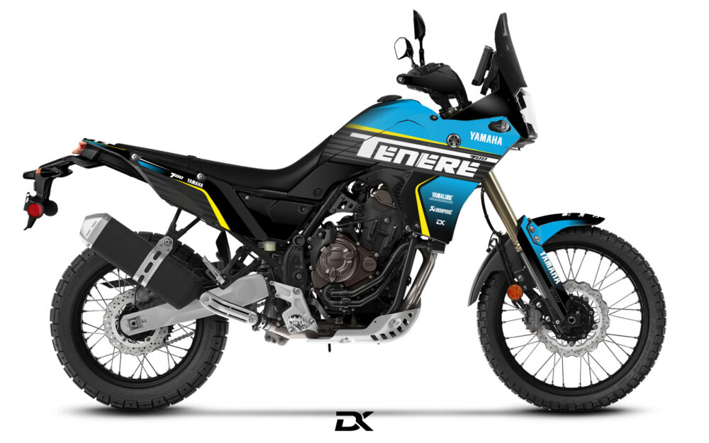 Kit Déco Routière TENERE 700 CYAN