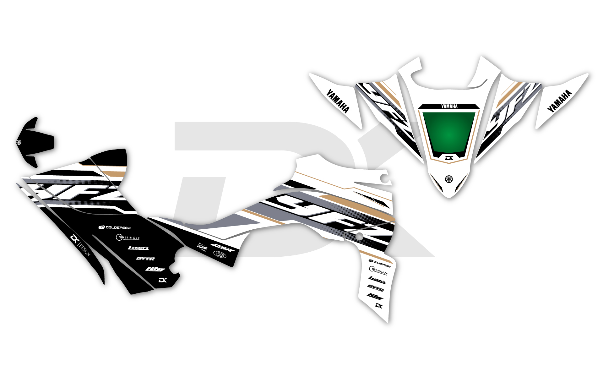 KIT DECO YAMAHA 450 YFZR OR GRIDLINE