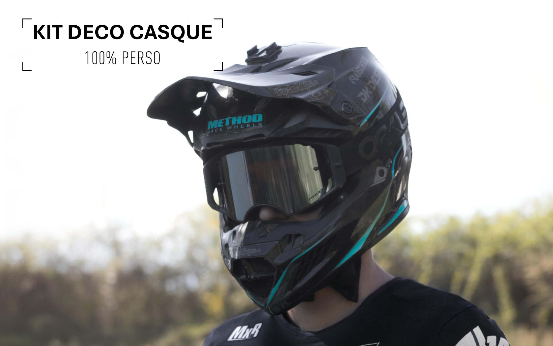 Kit Déco Casque 100% Perso