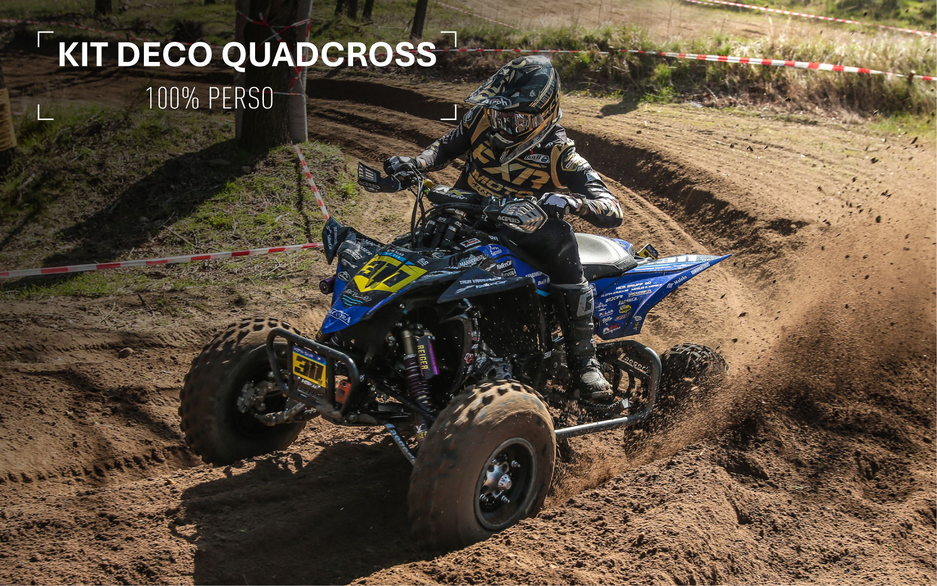 Kit Déco Quadcross 100% Perso