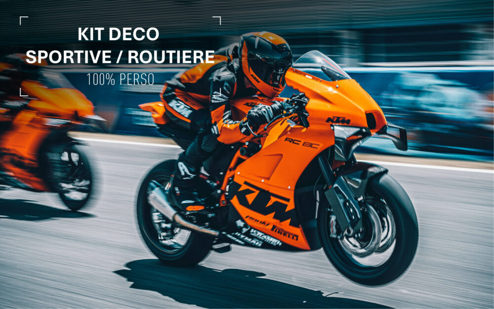 Kit Déco Sportive / Routière 100% Perso