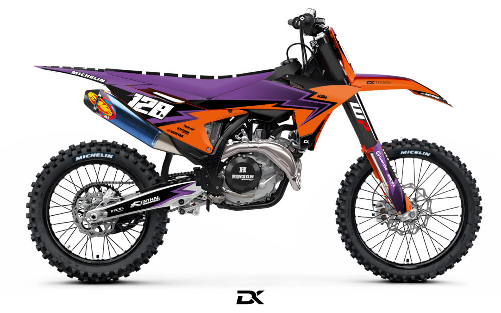 KIT DECO KTM SX / SXF - VOLTAGE ORANGE