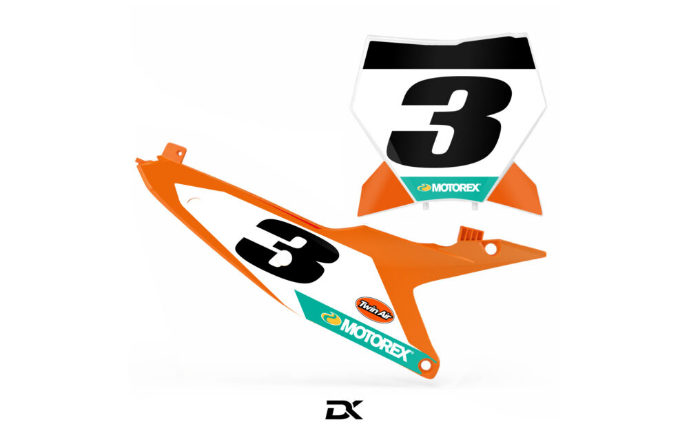 Kit fonds de plaques 450 SXF 2023 - 2024 factory