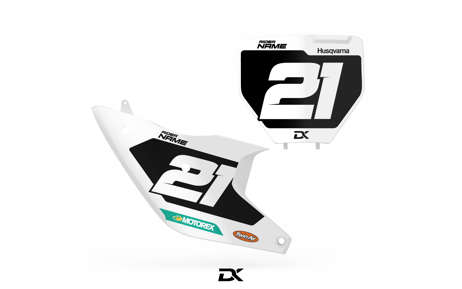 Kit fond de plaques TC / FC 2023 - 2024 Legacy