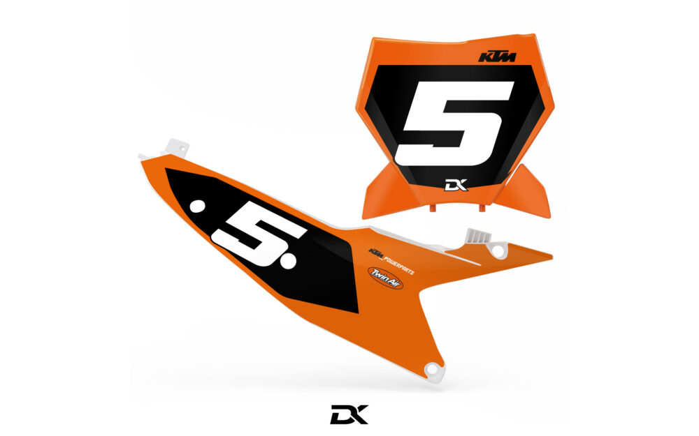 Kit fond de plaques 450 SXF 2023 - 2024 RAMPAGE