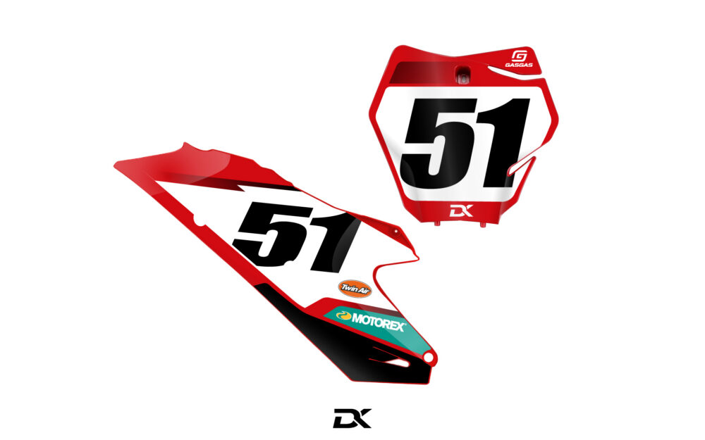 Kit fond de plaques Gasgas MC / MCF RAVEL