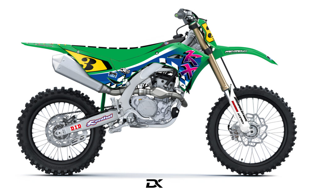 Kit Déco Vintage KX / KXF Vert