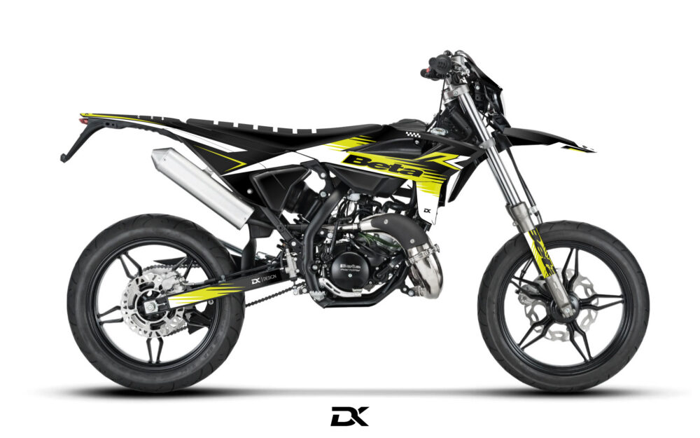 Kit déco 50cc Beta Shard Blanc