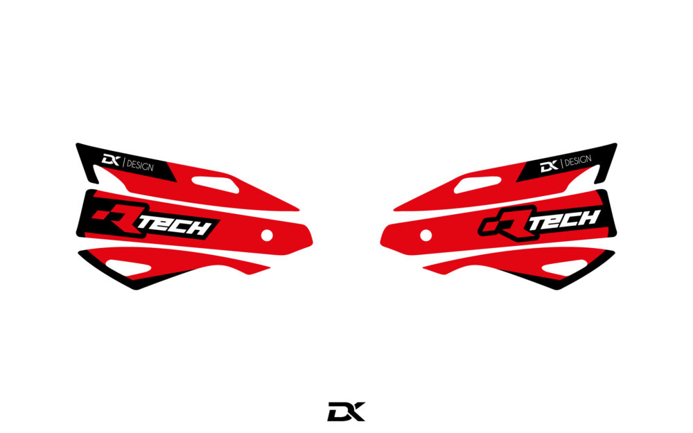 Stickers Protèges Mains Rtech Vertigo Personnalisable