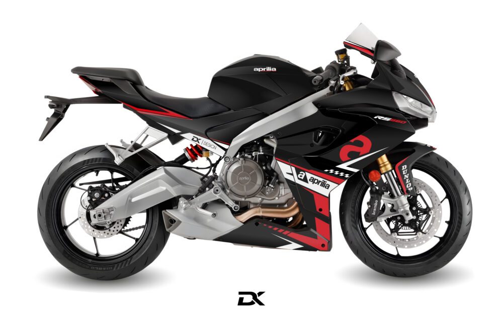 KIT DECO ROUTIERE APRILIA RS 660 ( 2020 - 2024 ) IMPERIA Rouge